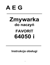 AEG FAV64050IM Instrukcja obsługi