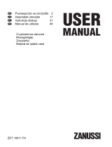 Zanussi ZDT16011FA Instrukcja obsługi