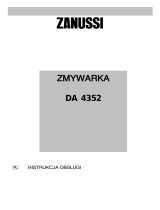 Zanussi DA4352 Instrukcja obsługi