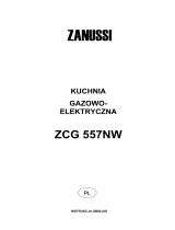 Zanussi ZCG557NW Instrukcja obsługi