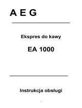 AEG EA 1000 Instrukcja obsługi