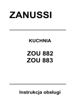 Zanussi ZOU883QX Instrukcja obsługi