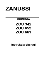 Zanussi ZOU661QX Instrukcja obsługi