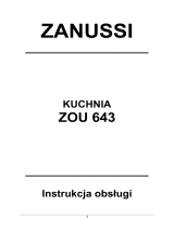 Zanussi ZOU643X Instrukcja obsługi