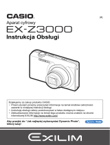 Casio EX-Z3000 Instrukcja obsługi