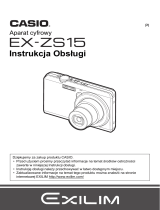 Casio EX-ZS15 Instrukcja obsługi