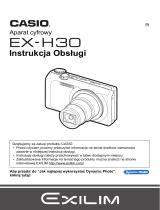 Casio EX-H30 Instrukcja obsługi