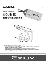 Casio EX-JE10 Instrukcja obsługi