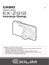 Casio EX-ZS12 Instrukcja obsługi