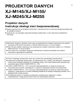Casio XJ-M140, XJ-M145, XJ-M150, XJ-M155, XJ-M240, XJ-M245, XJ-M250, XJ-M255 (SerialNumber: B9***B) Instrukcja obsługi
