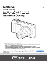 Casio EX-ZR100 Instrukcja obsługi