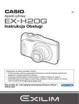 Casio EX-H20G Instrukcja obsługi