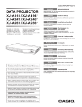 Casio XJ-A141, XJ-A146, XJ-A241, XJ-A246, XJ-A251, XJ-A256 (Serial Number: D****A) Instrukcja konfiguracji
