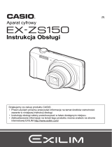 Casio EX-ZS150 Instrukcja obsługi