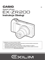 Casio EX-ZR200 Instrukcja obsługi