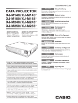 Casio XJ-M140, XJ-M145, XJ-M150, XJ-M155, XJ-M240, XJ-M245, XJ-M250, XJ-M255 (SerialNumber: B9***B) Instrukcja konfiguracji