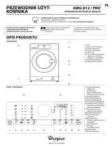 Whirlpool AWG 812 S/PRO Daily Reference Guide