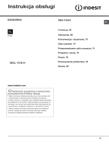 Indesit IDCL 75 B H (EU) instrukcja