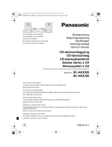Panasonic SCAKX320E Instrukcja obsługi