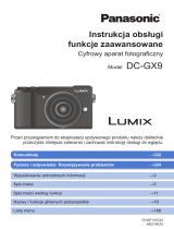 Panasonic DCGX9EB Instrukcja obsługi