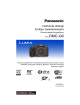 Panasonic DMCG6EC Instrukcja obsługi