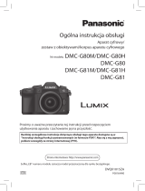 Panasonic DMCG80 Instrukcja obsługi