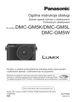 Panasonic DMCGM5W Instrukcja obsługi