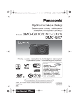 Panasonic DMCGX7C Instrukcja obsługi