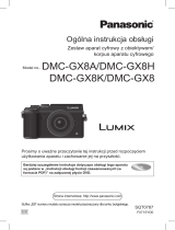 Panasonic DMCGX8 Instrukcja obsługi