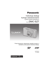 Panasonic DMCSZ7EP Instrukcja obsługi