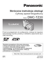 Panasonic DMCTZ20EP Skrócona instrukcja obsługi