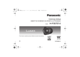 Panasonic HF007014 Instrukcja obsługi