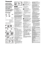 Panasonic HFS12060 Instrukcja obsługi