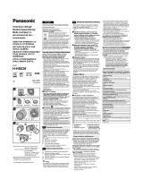 Panasonic HHS030 Instrukcja obsługi