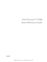 Dell Precision T7400 Instrukcja obsługi