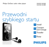 Philips SA3425 Instrukcja obsługi