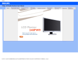 Philips 240PW9 Instrukcja obsługi