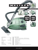 Melissa Vacuum Cleaner 640-061 Instrukcja obsługi