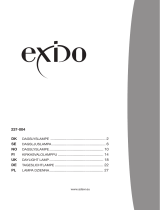 Exido Indoor Furnishings 237-004 Instrukcja obsługi
