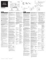 Sony Portable Speaker SS-FCR6000 Instrukcja obsługi