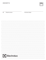 Electrolux KOCDH71X Instrukcja obsługi