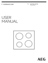 AEG HG654421UM Instrukcja obsługi