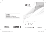 LG GT540 Instrukcja obsługi