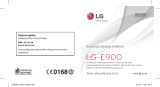LG E900 Instrukcja obsługi