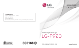 LG LGP920.AVDIML Instrukcja obsługi