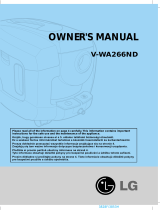 LG V-WA266ND Instrukcja obsługi