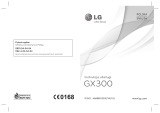 LG GX300 Instrukcja obsługi