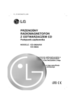 LG CD-363A Instrukcja obsługi