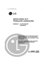 LG LX-M140 Instrukcja obsługi