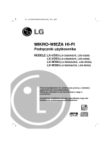 LG LX-U250D Instrukcja obsługi